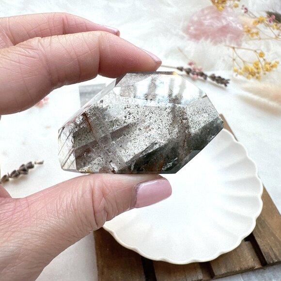 Garden Quartz Lodalite Free Form | Garden Quartz Gusher - Picture 7 of 9